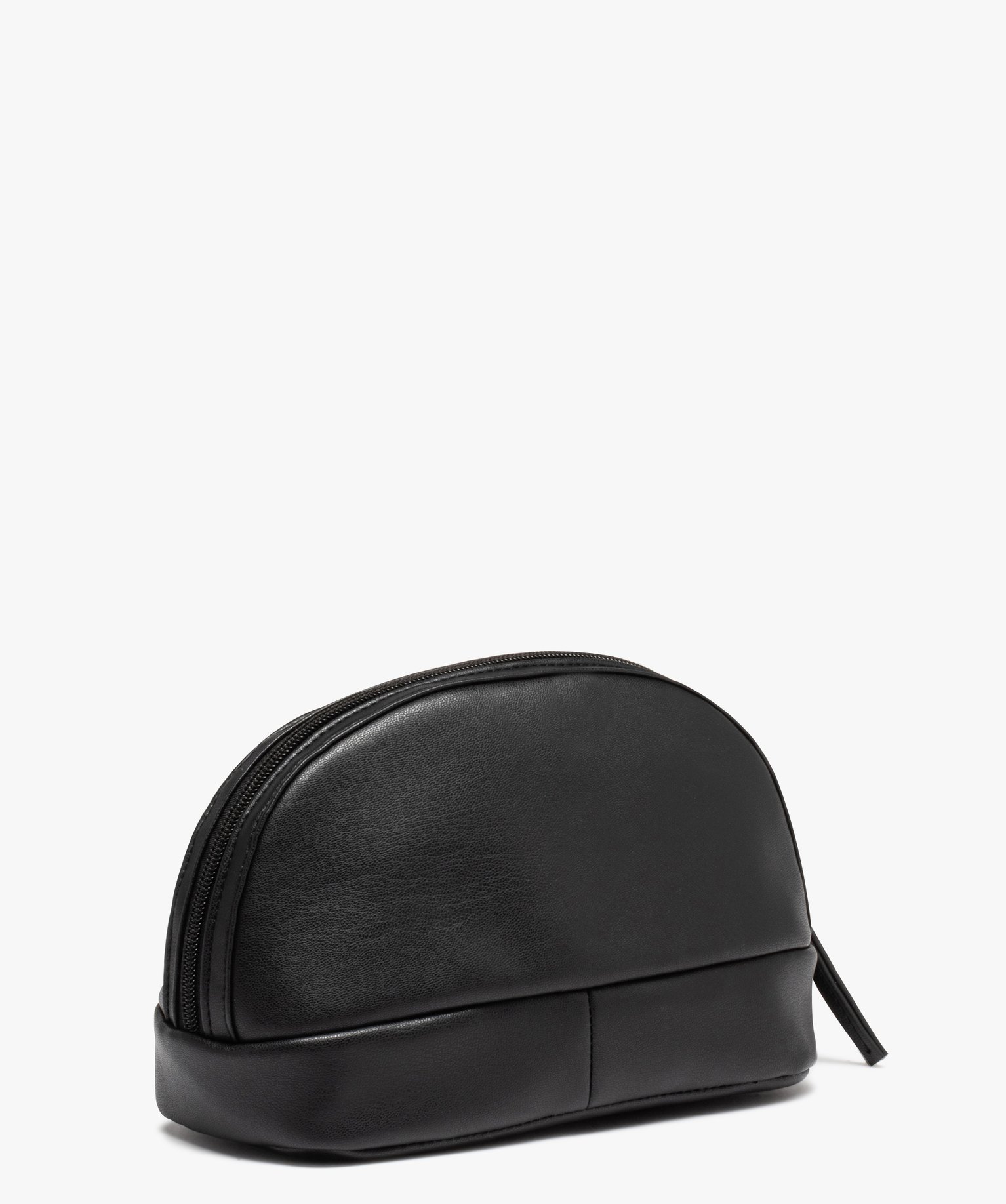 Trousse à maquillage femme matelassée et zippée noir | GEMO