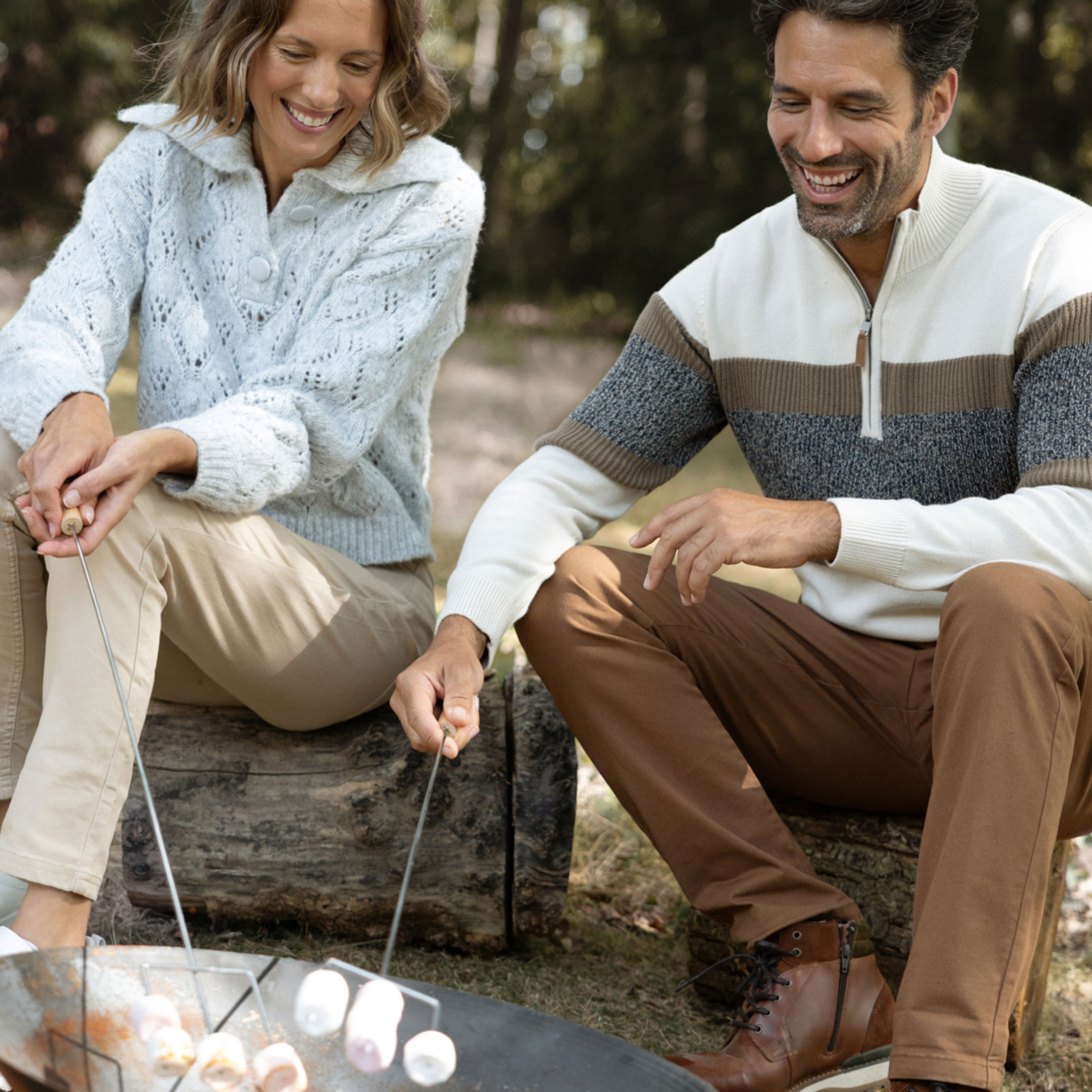 Pantalon chino camel homme | La Halle