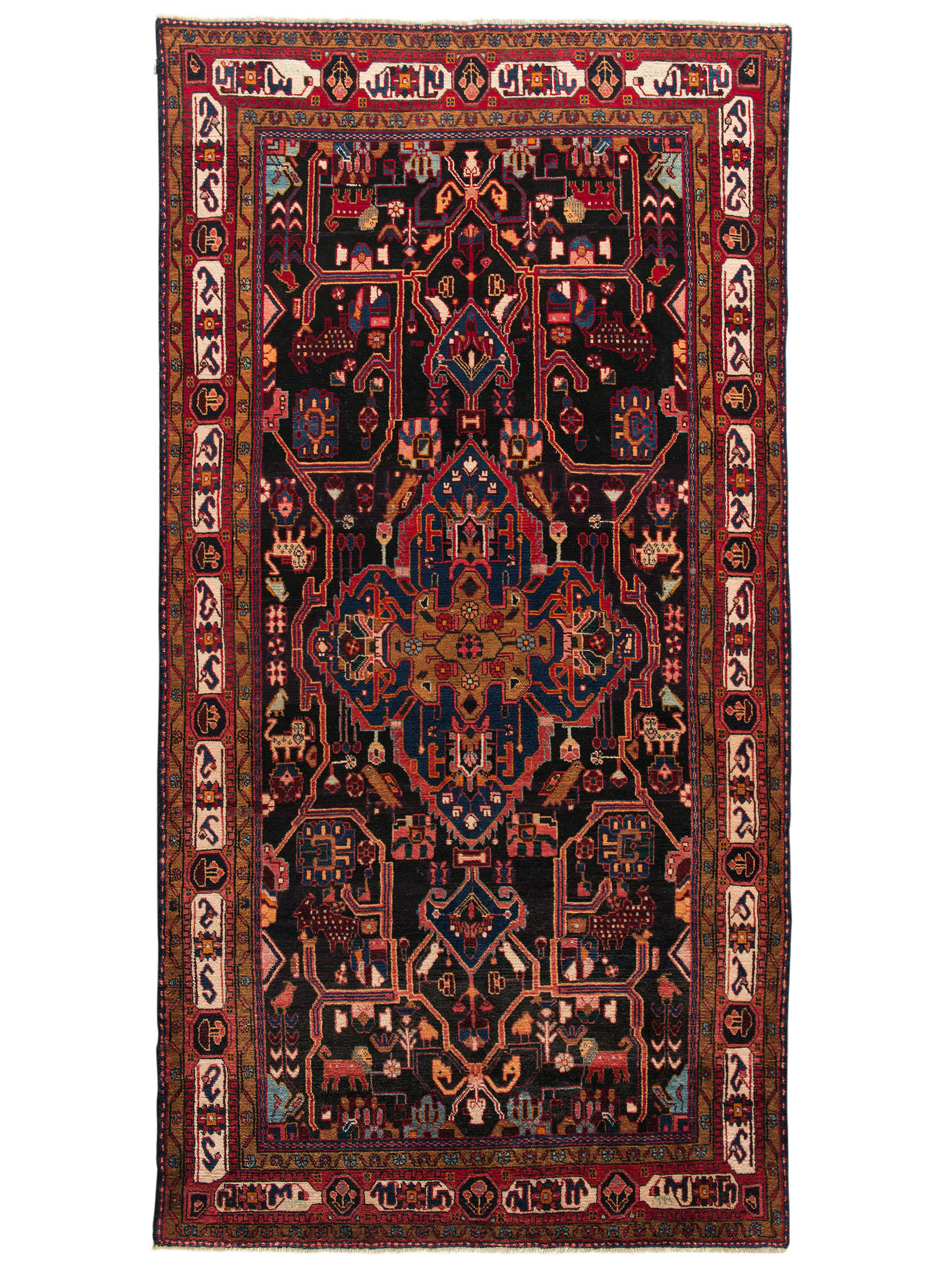 Nahavand Hamadan ca. 178 x 350 cm, Unikat / Einzelstück