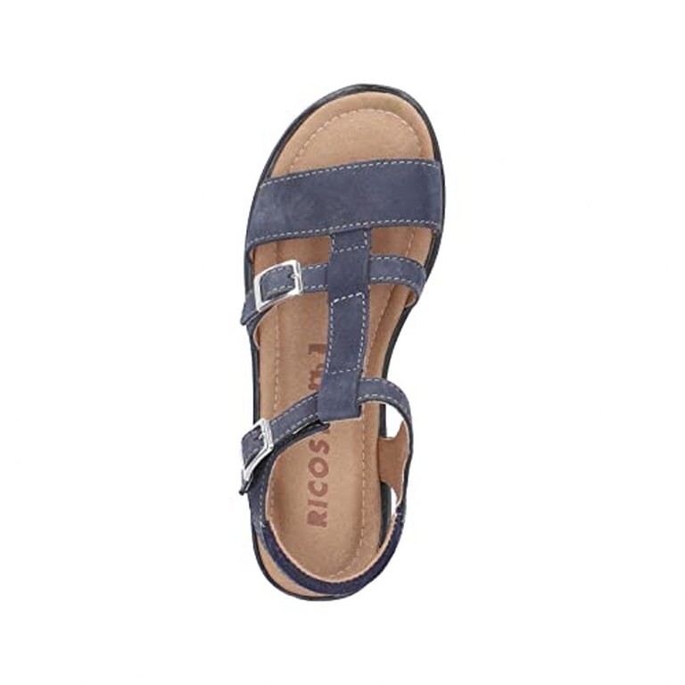 RICOSTA Riemchen Sandalen blau