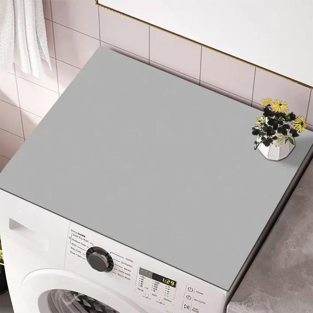 COUNJOYING Wäschespinne-Schutzhülle Waschmaschinenabdeckung [60x60cm] Weiche und Zuschneidbare Universal