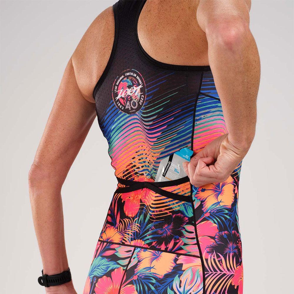 Zoot LTD Tri Racesuit Full-Zip - Damen Einteiler mit Polster kaufen | Bike-Discount