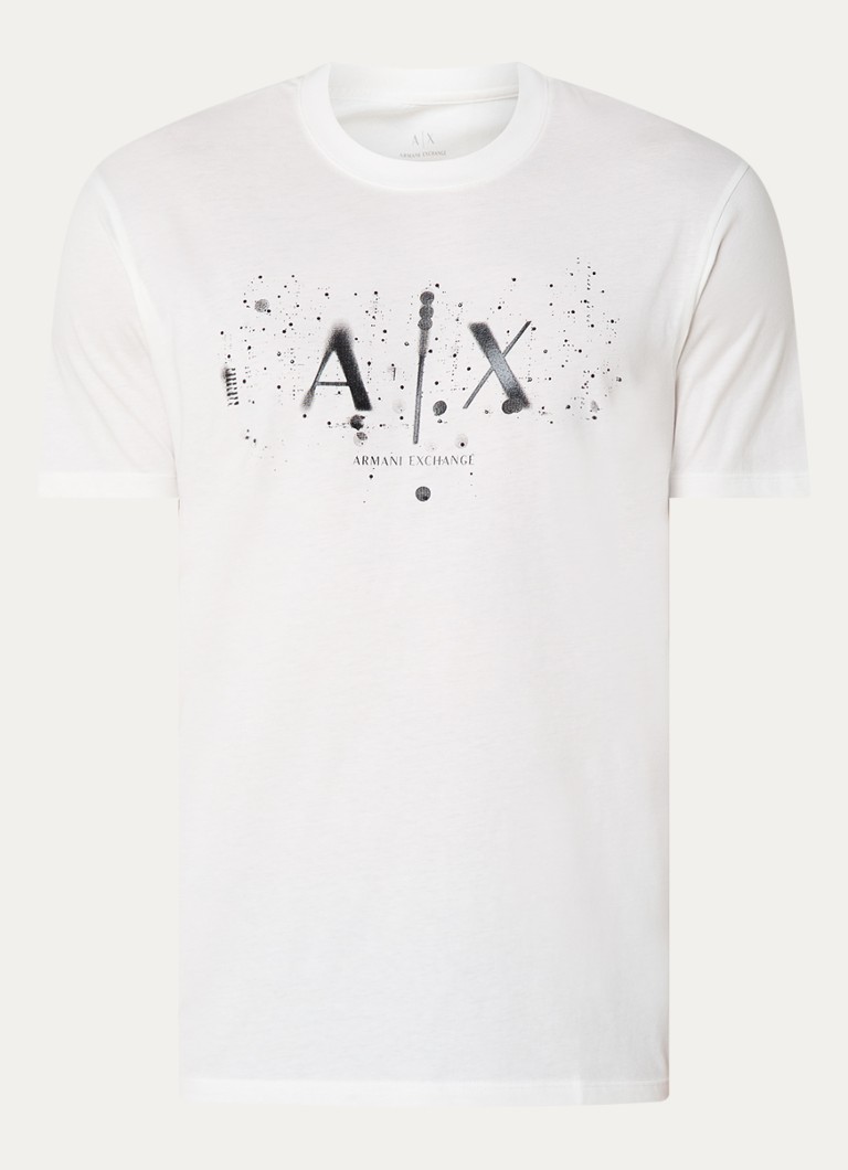 T-shirt Armani Exchange con logo stampato