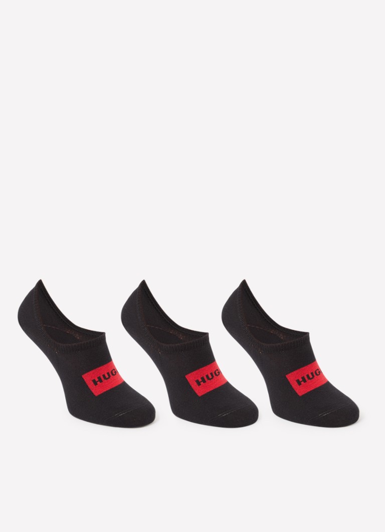 HUGO BOSS -lenkkarisukat logolla, 3 kpl pakkaus