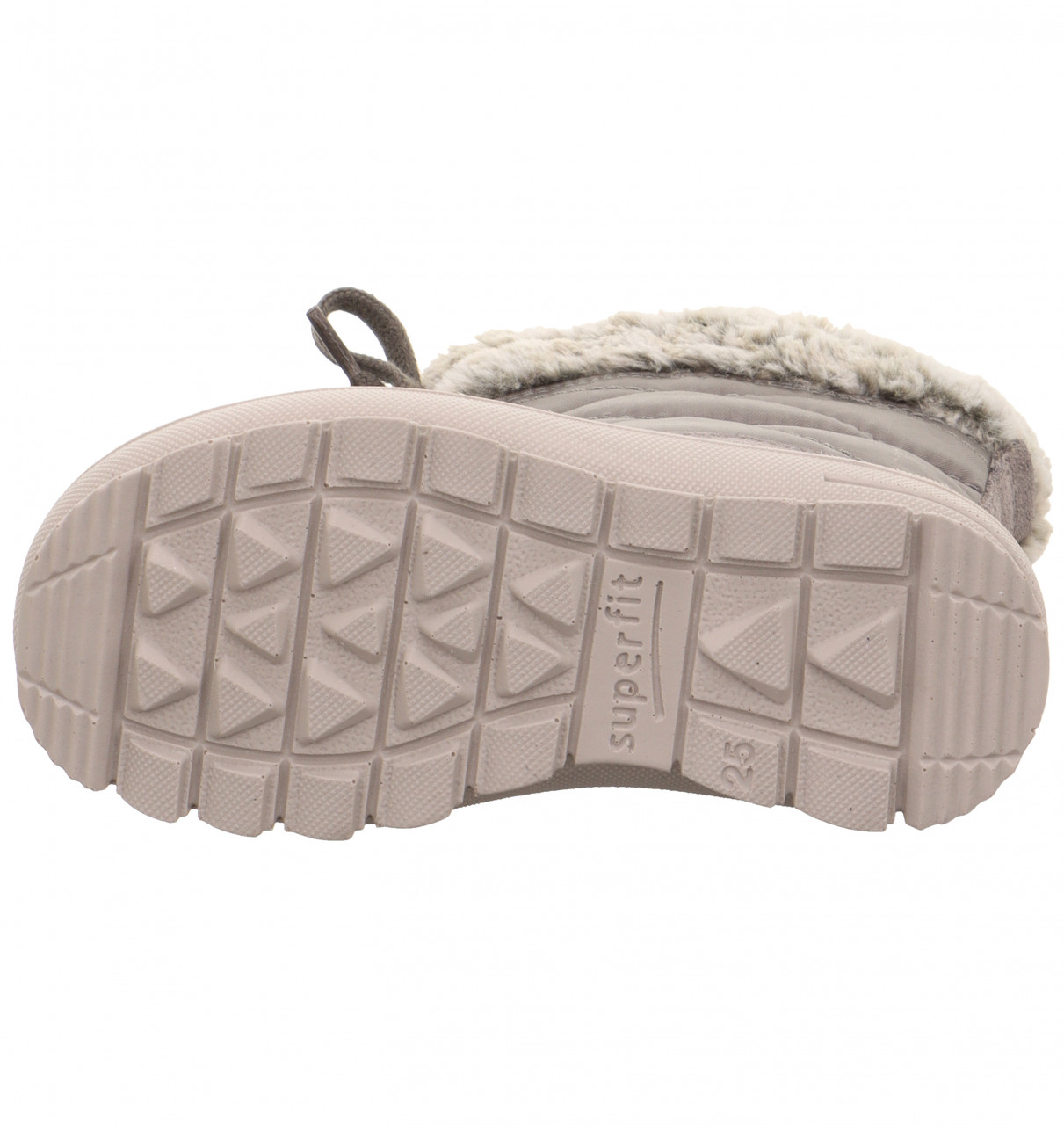 FLAVIA - Grau Stiefel mit Reißverschluss