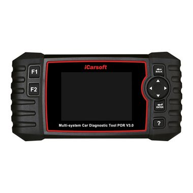 iCarsoft OBD2-Diagnosegerät POR V3.0 Universal Diagnosegerät für Porsche / Cayenne Fahrzeuge OBD2, TFT Farbbildschirm mit 10,16 cm (4 Zoll) Diagonale