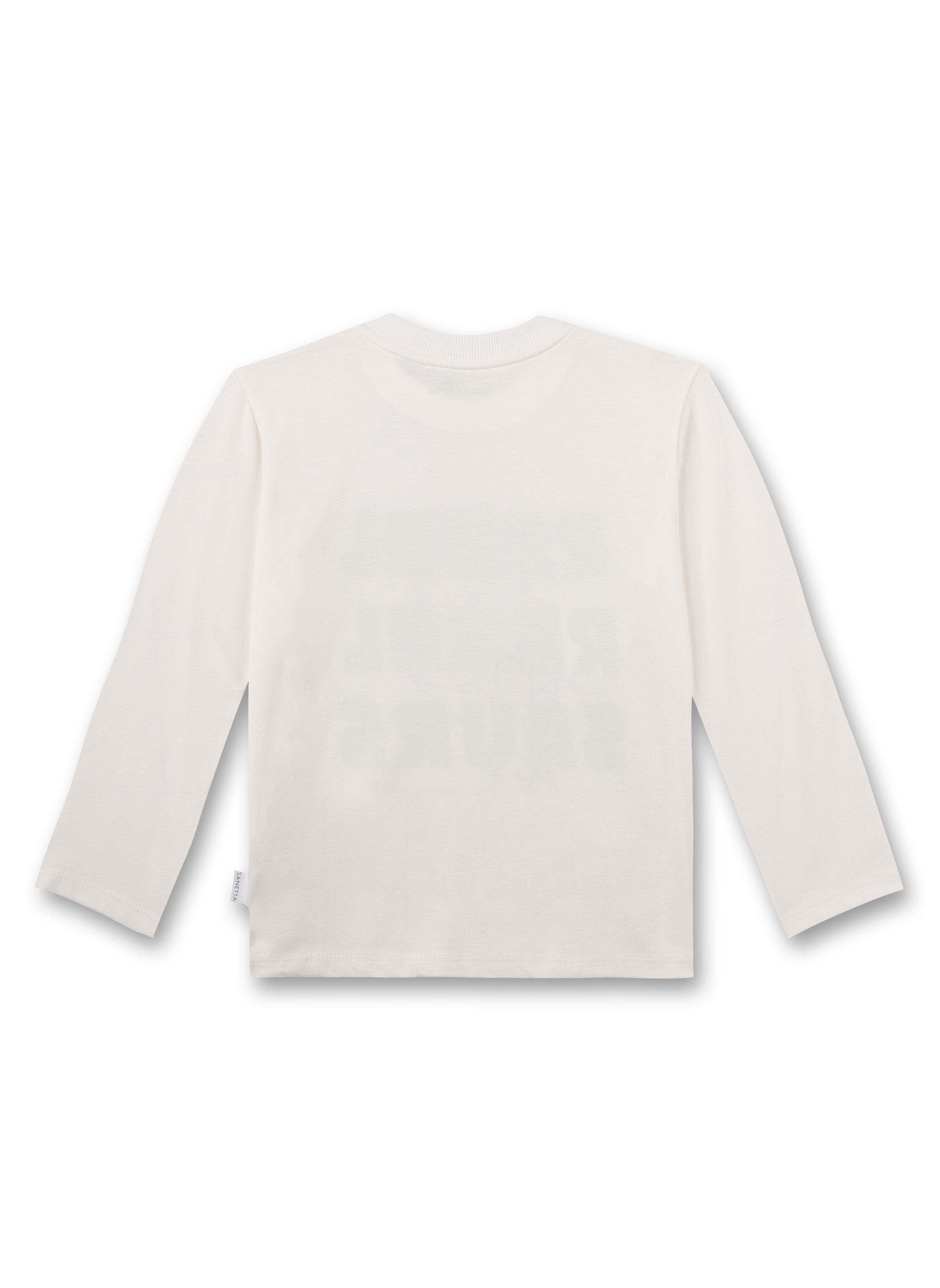 Jungen-Shirt langarm Off-White