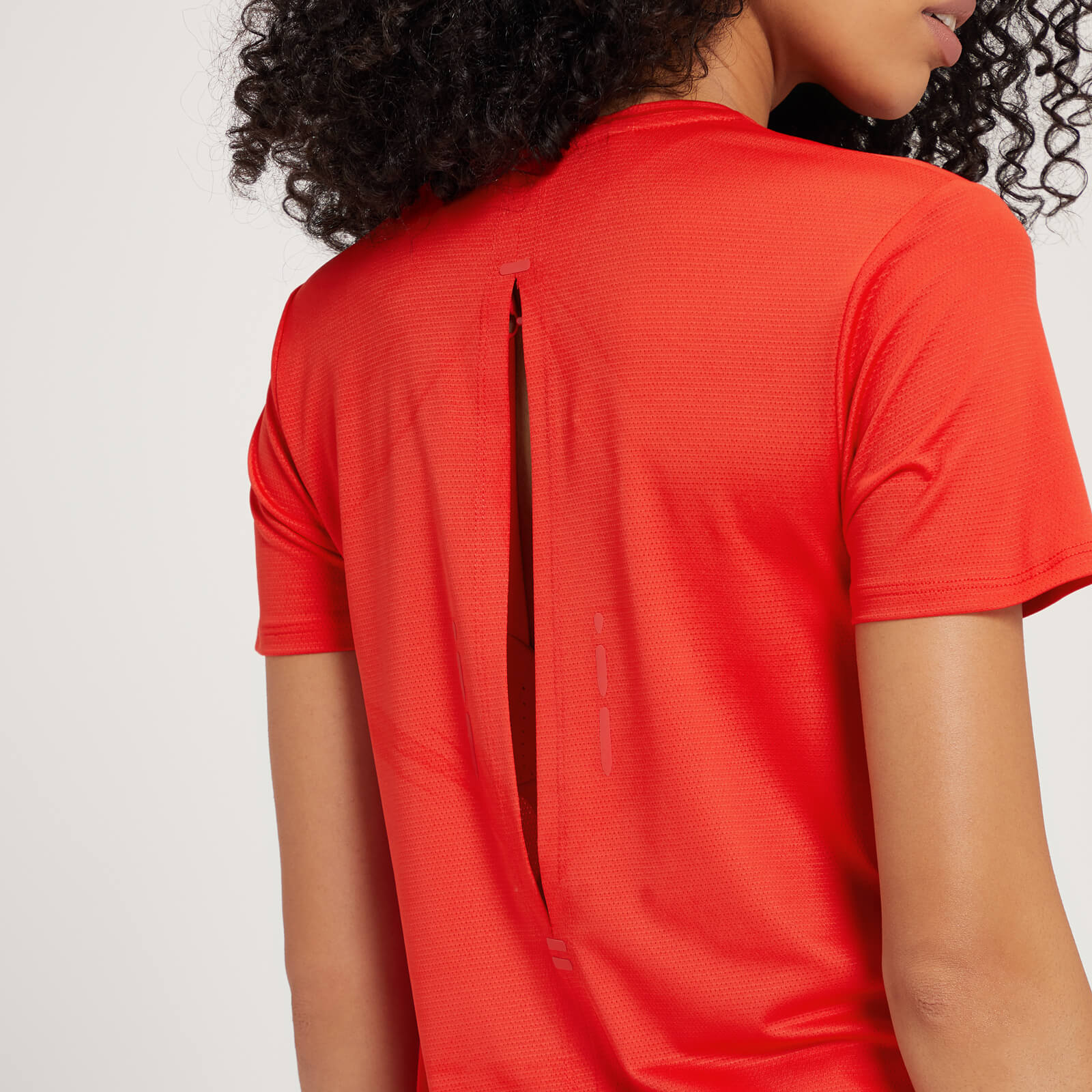 T-shirt fendu au dos MP Power Ultra pour femmes – Rouge danger