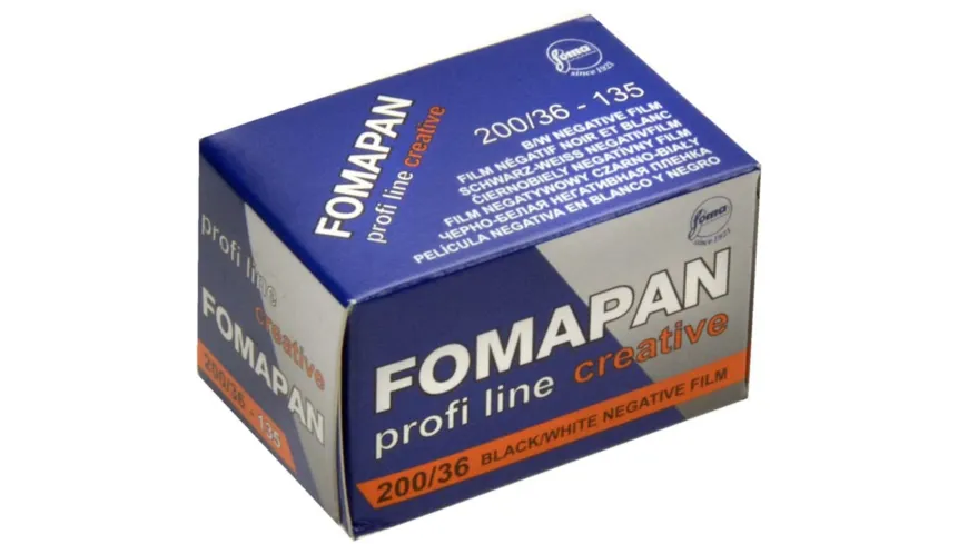 FOMA 135mm Kleinbildfilm Schwarz / Weiß für 36 Aufnahmen