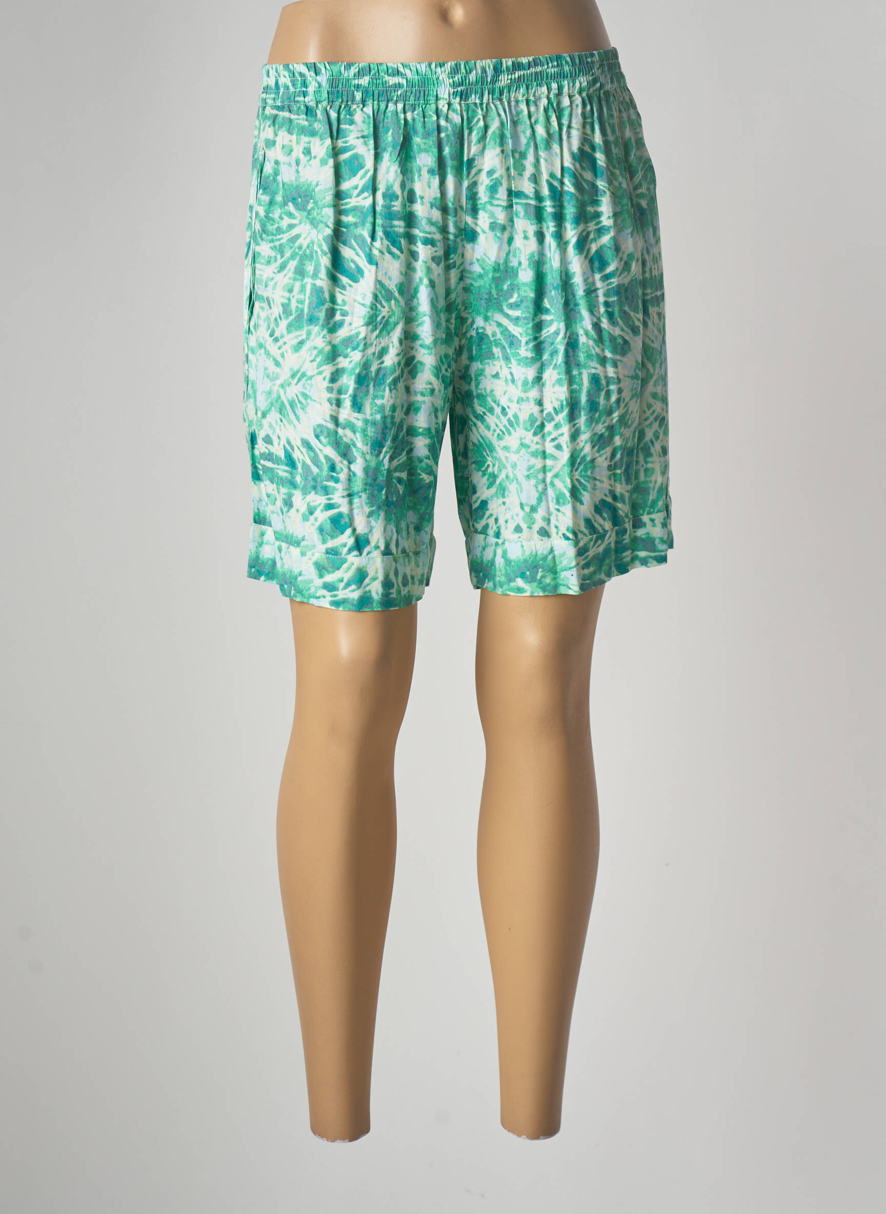 Terre Rouge Bermudas Femme couleur vert
