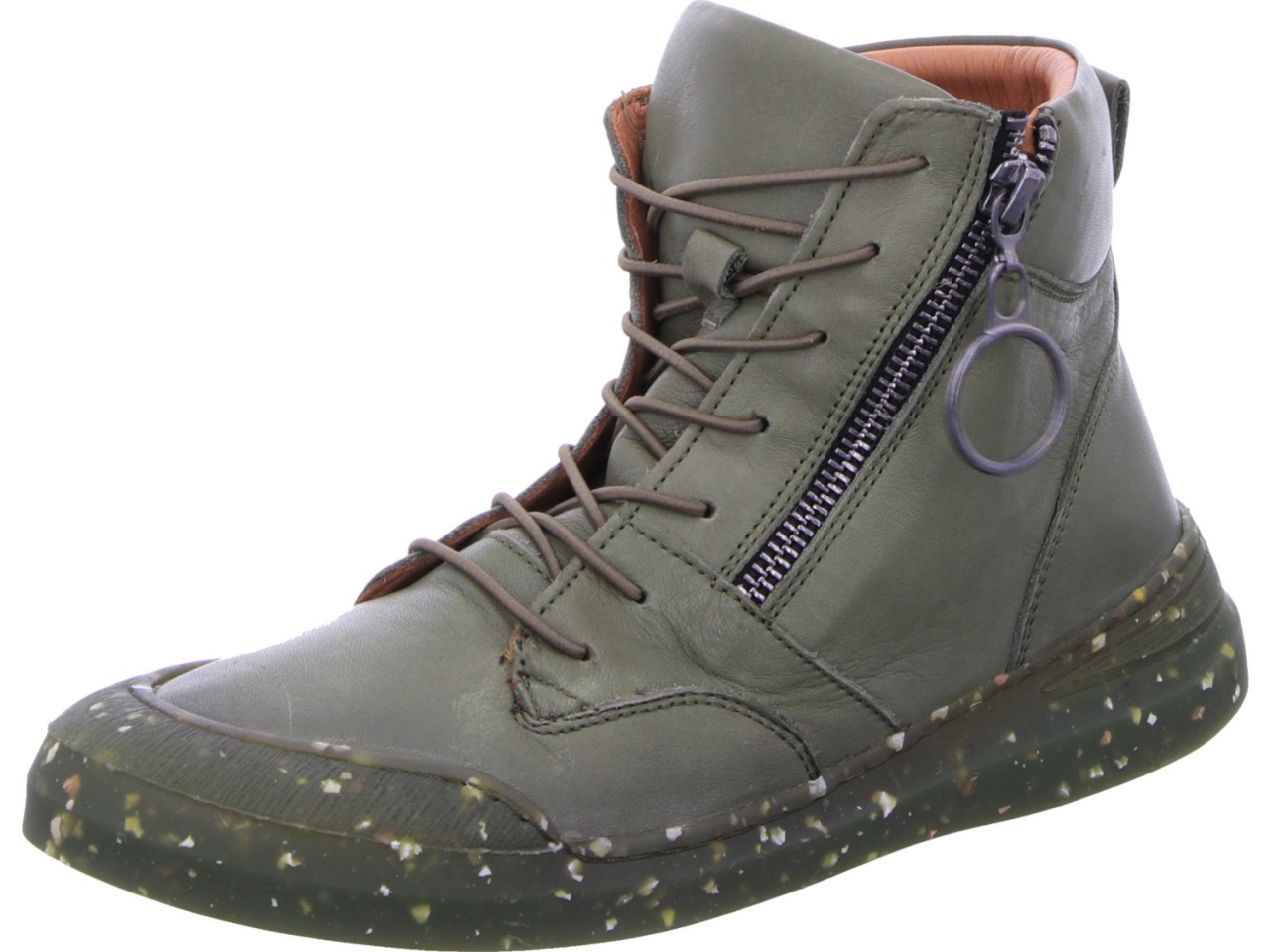 MANITU Stiefeletten grün