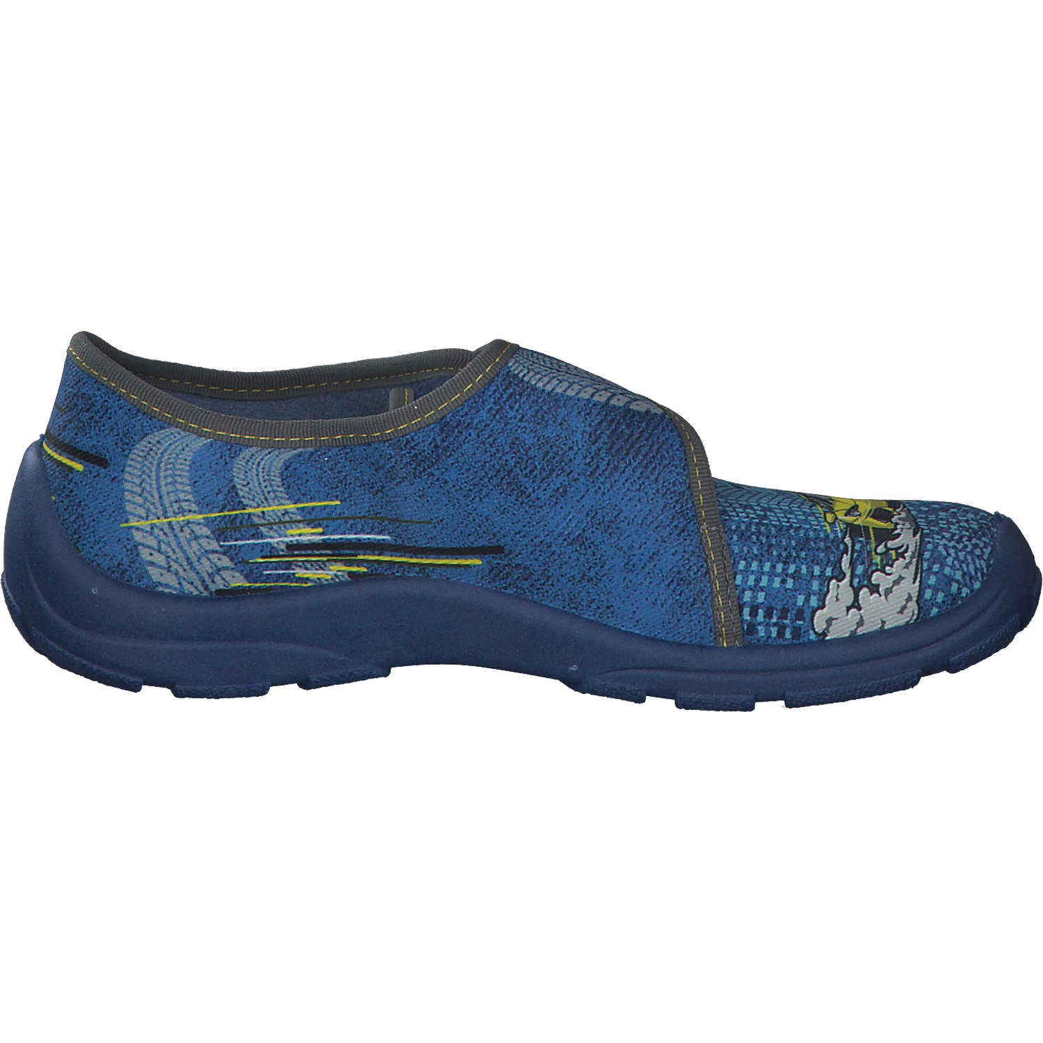 Fischer 621831, Hausschuhe, Kinder, blaugelb