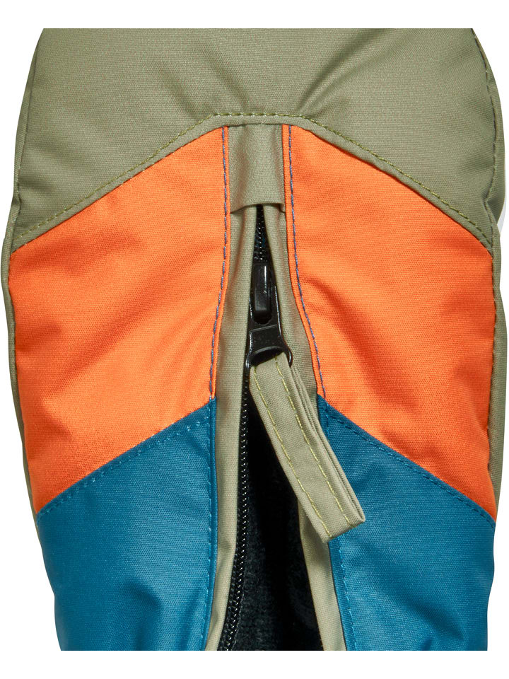 Playshoes Funktionsfäustlinge in Blau/ Orange/ Khaki günstig kaufen