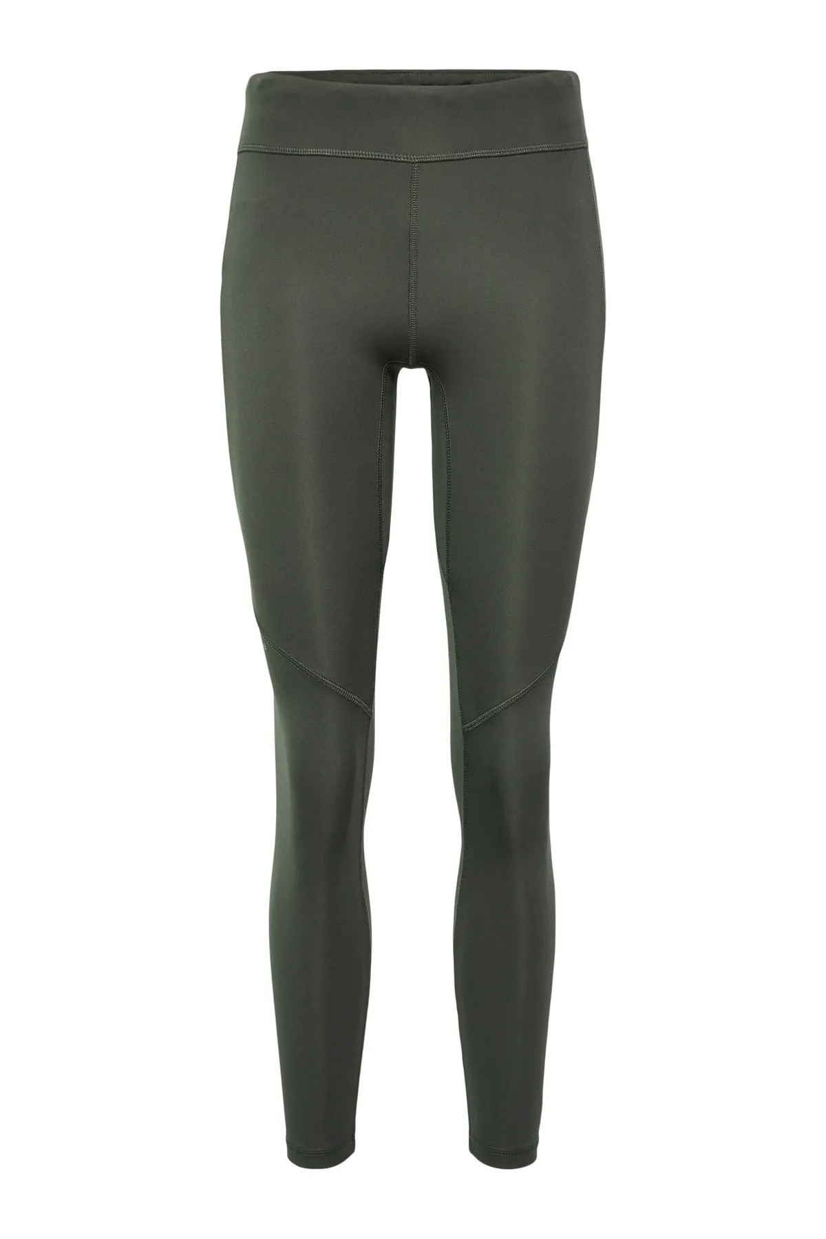 NEWLİNE  Sport-Leggings - Grau - Mittlerer Bund