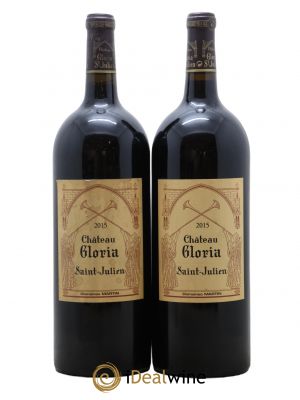 Château Gloria  2015 - Lot de 2 Magnums