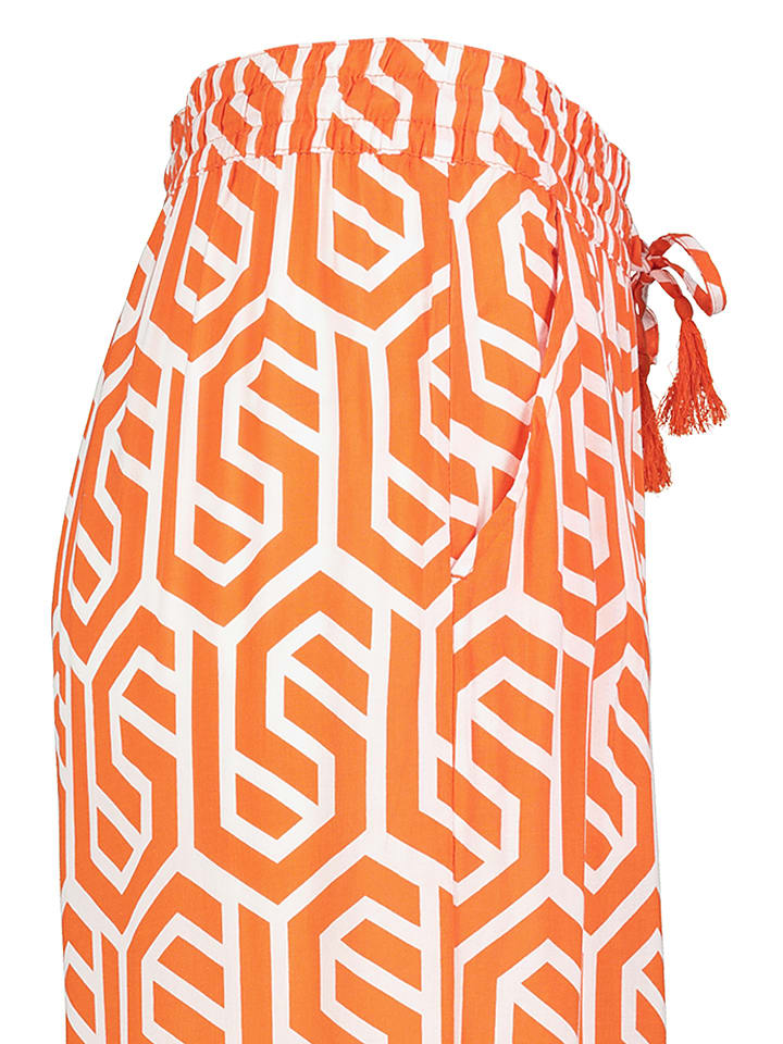 Sublevel Hose in Weiß/ Orange günstig kaufen