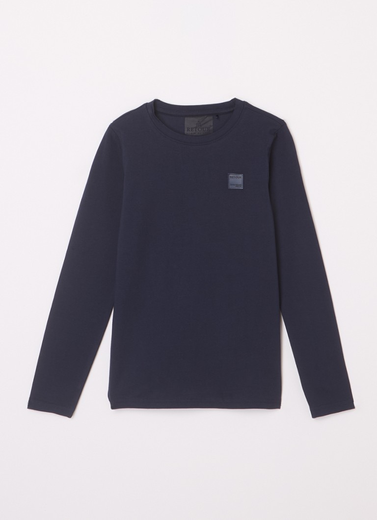 Retour Jeans Marvin Langarmshirt mit Logo