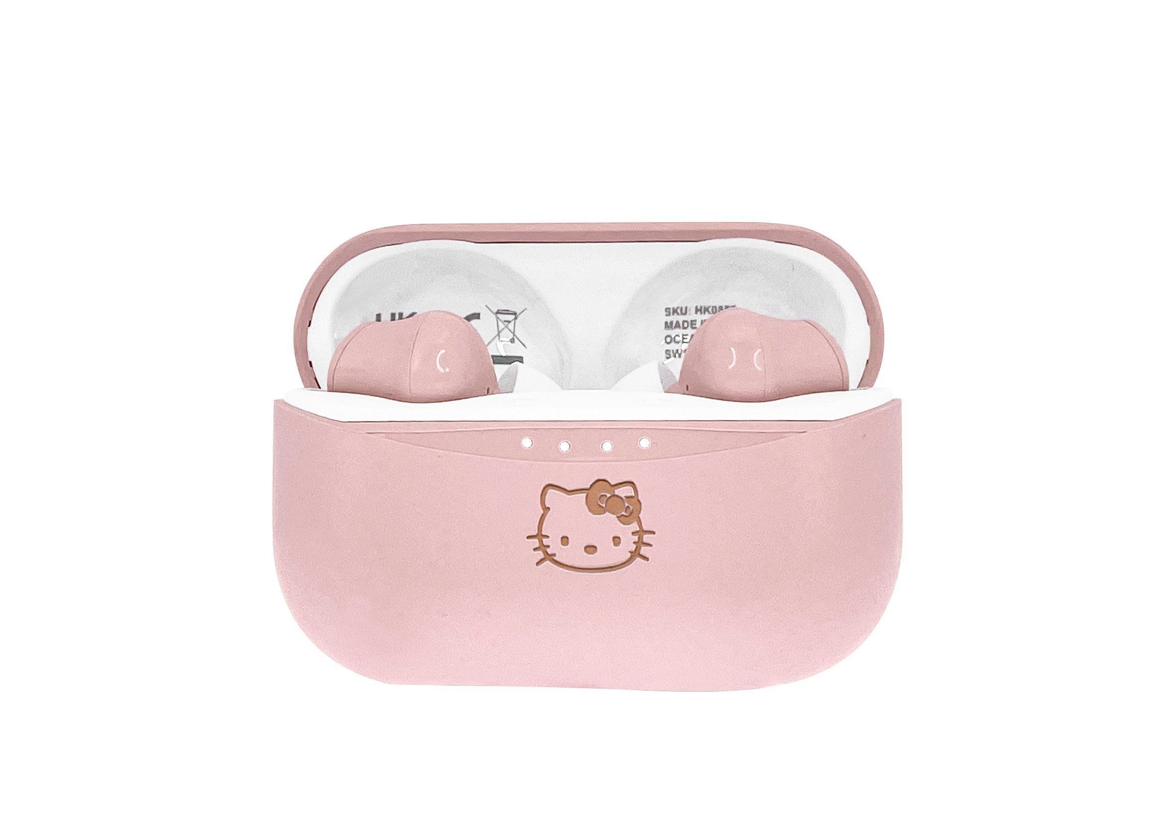 OTL Hello Kitty Bluetooth 5.1 Kinder-Kopfhörer mit Ladebox Bluetooth-Kopfhörer (Bluetooth, True Wireless, Hochwertiger Sound, Leichtes Gewicht)