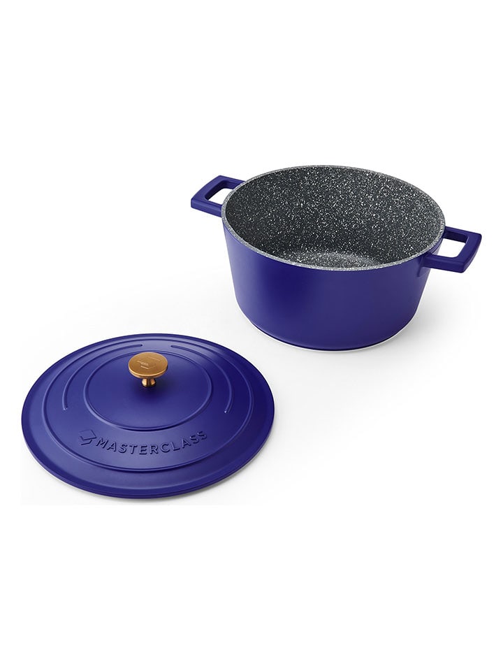 MasterClass 2tlg. Set: Bräter in Blau - Ø 24 cm günstig kaufen onesize