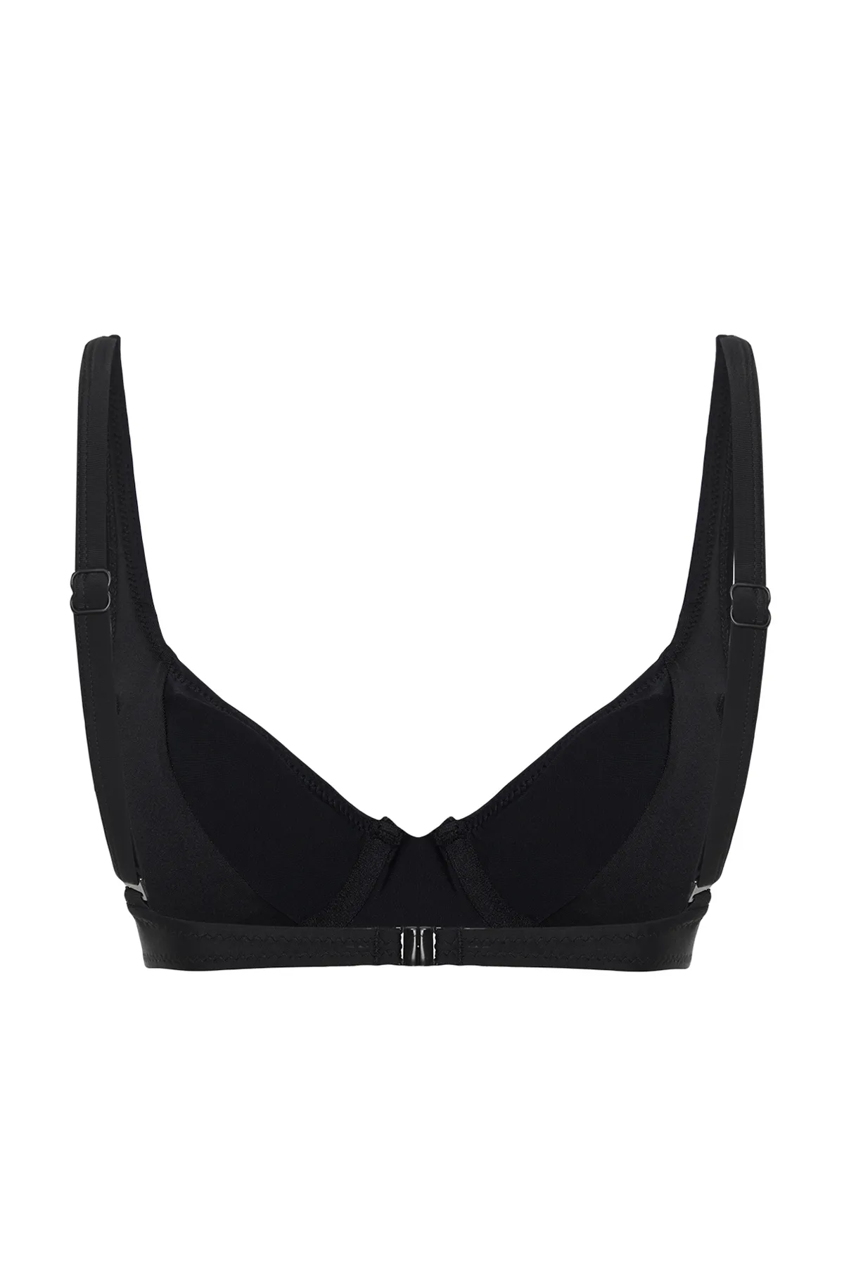 Trendyol Collection  Schwarzes Balconette-Bikinioberteil TBESS21BU0088