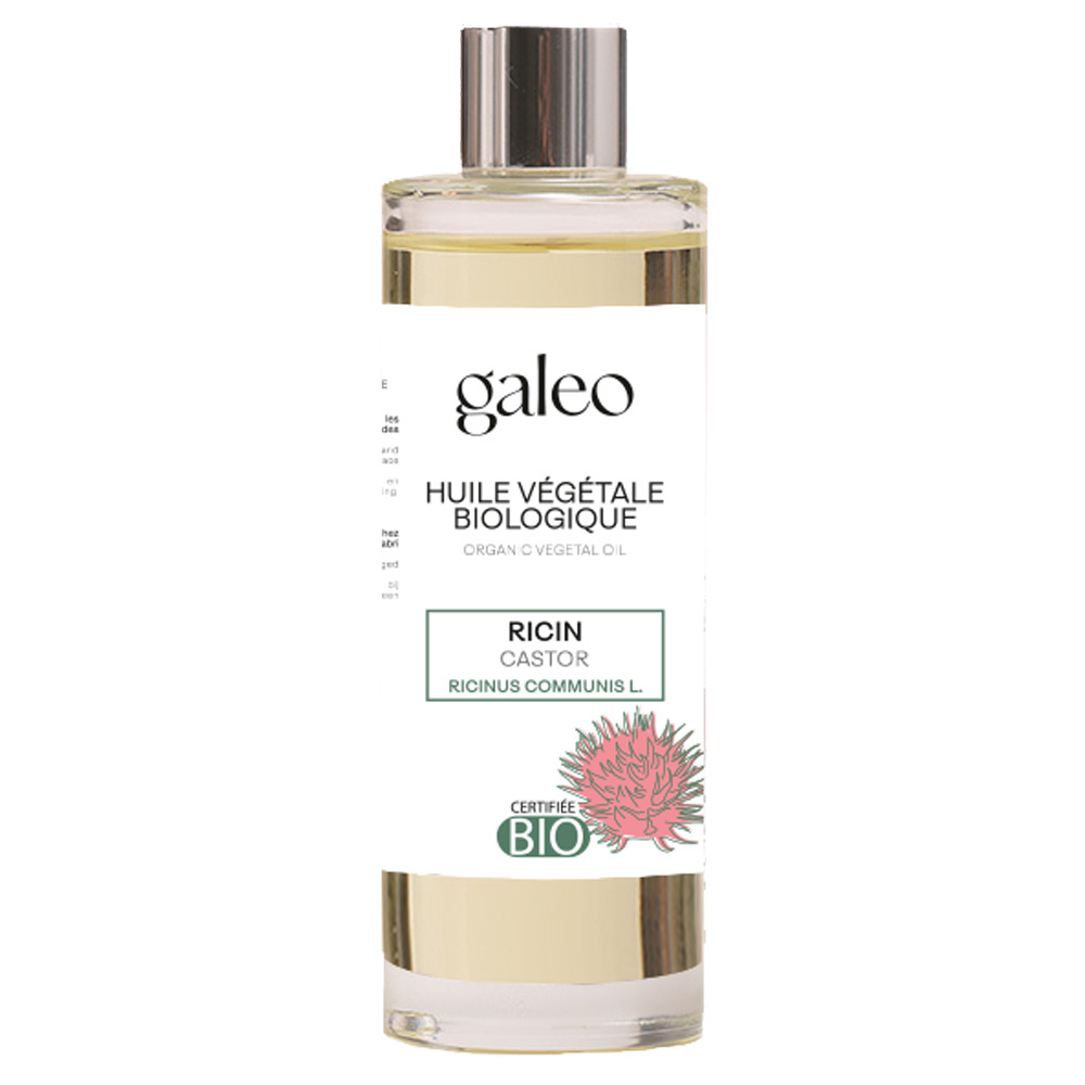 galeo HUILE VÉGÉTALE BIOLOGIQUE 100 ML RICIN Huile végétale biologique