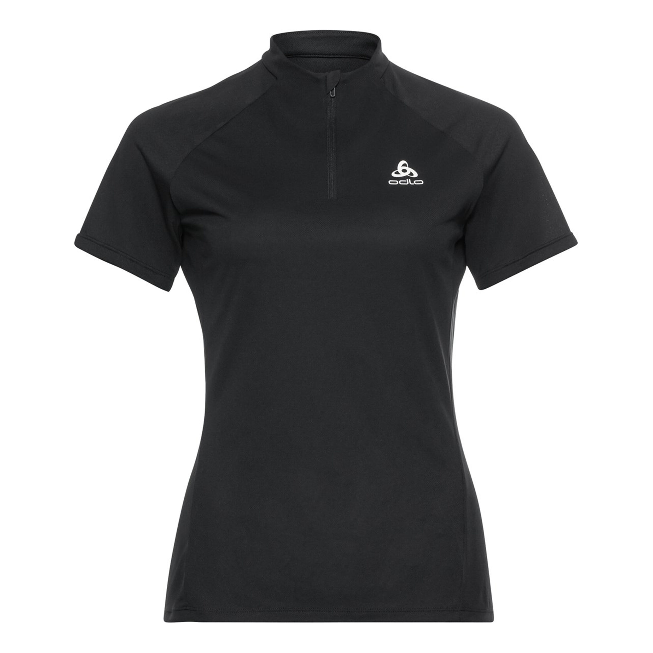 Essential Trail 1/2 Zip Crew Neck Laufshirt Damen - Schwarz