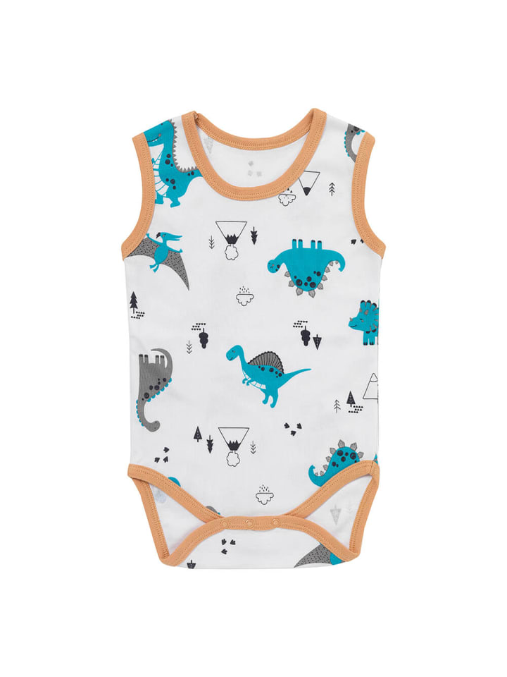Schlummersack Bio Baby-Bodys ärmellos 3er-Pack in Hellblau günstig kaufen