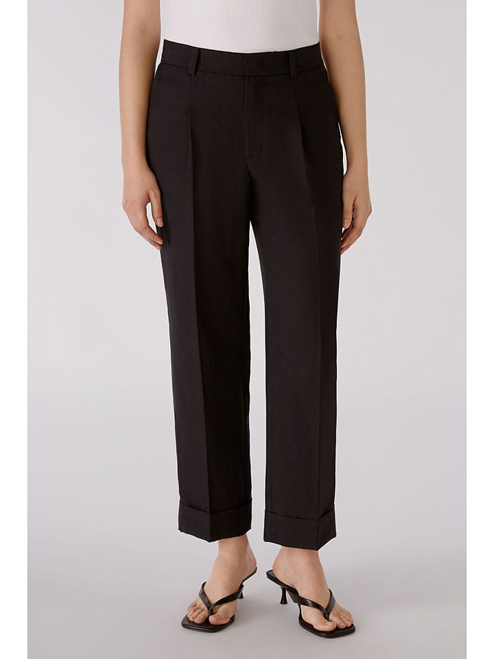 Oui Hose in Schwarz günstig kaufen