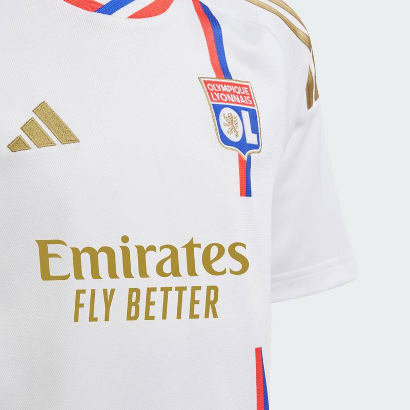 adidas Olympique Lyon 23/24 Kids Heimtrikot Trikot Kinder