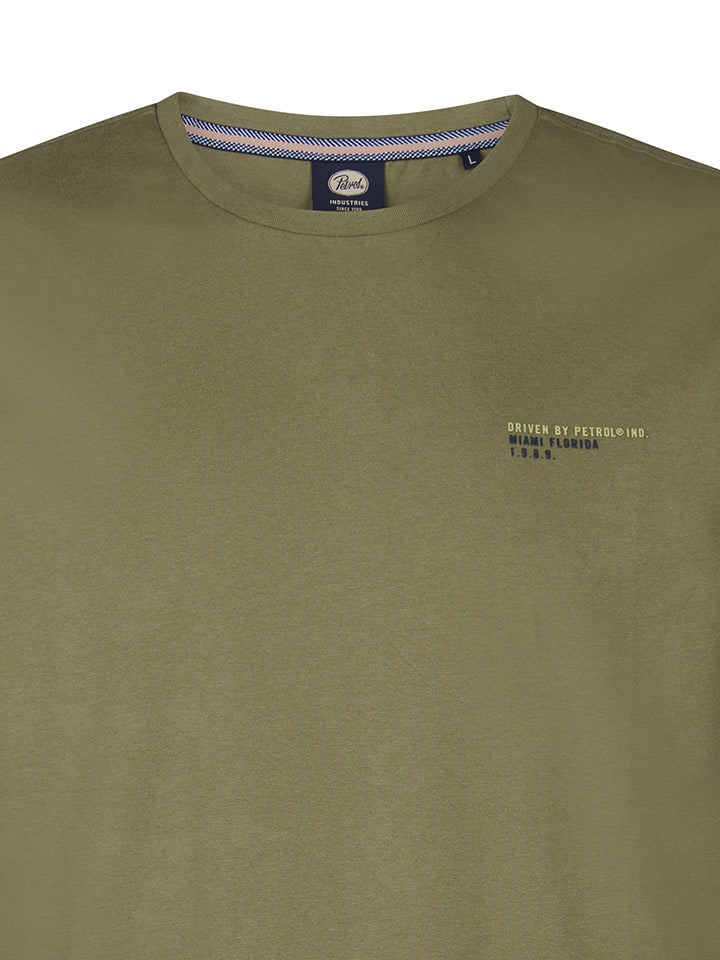 Petrol Shirt in Khaki günstig kaufen