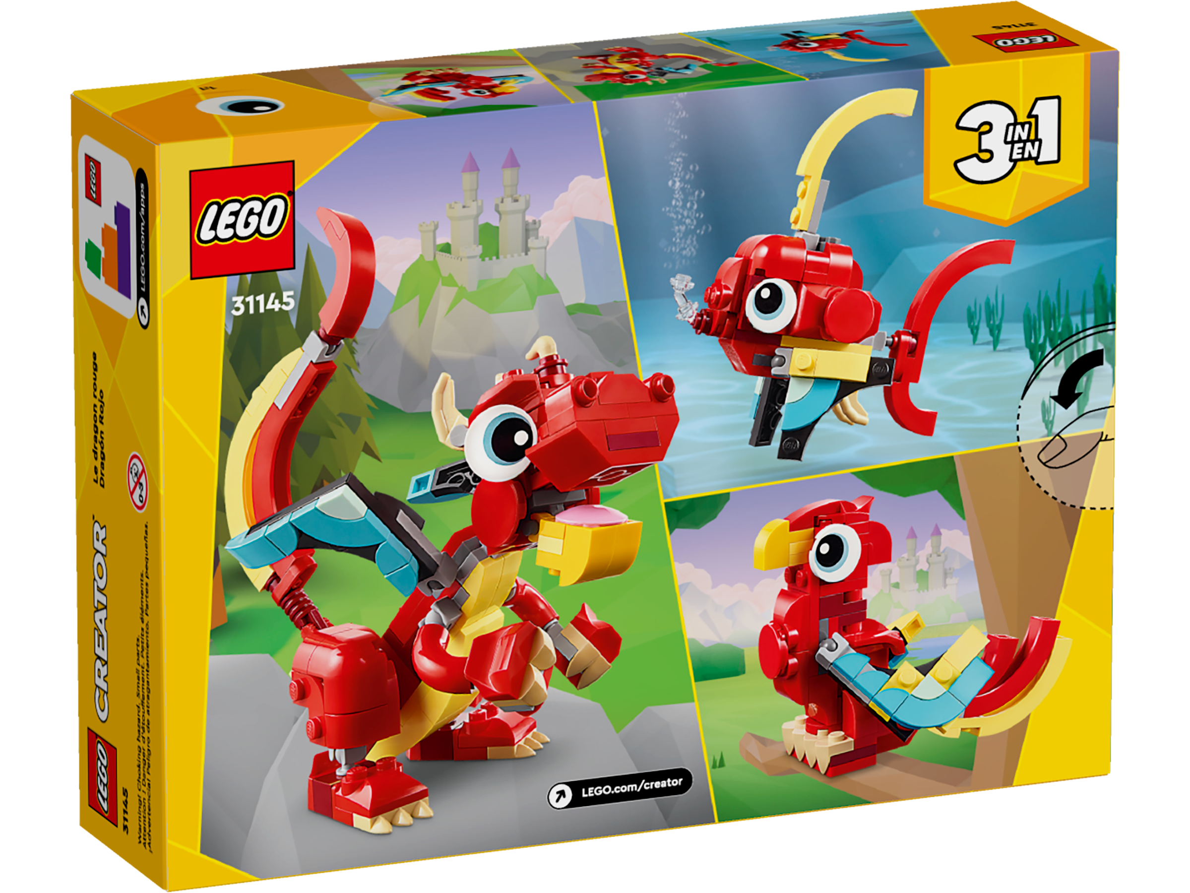 Roter Drache 31145