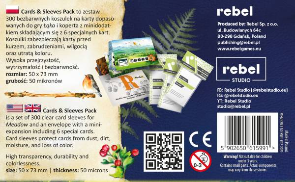 Meadow - Cards & Sleeves Pack (Erw.)