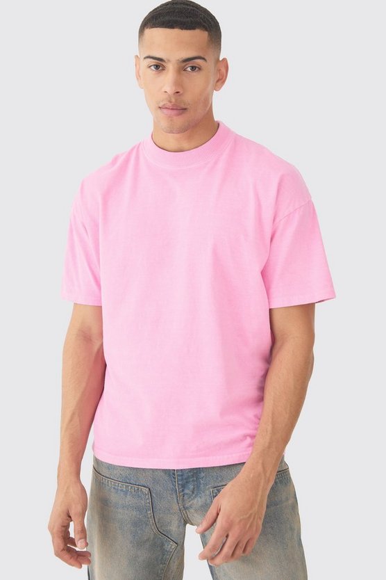 Oversize T-Shirt mit floralem Print