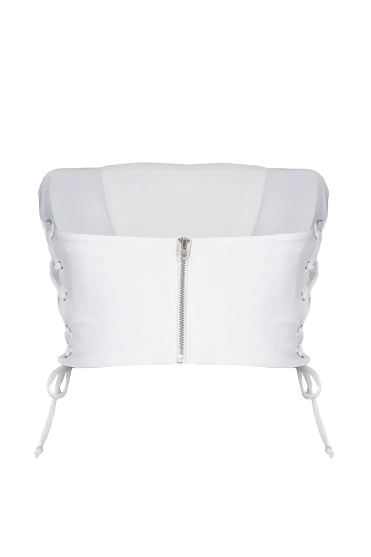 Trendyol Collection  Ecrufarbenes Bügel-Bustier zum Binden TPRSS22BS0026
