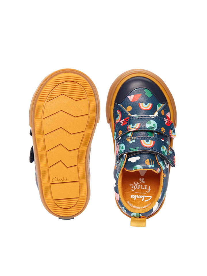 Clarks Sneakers in Dunkelblau/ Bunt günstig kaufen