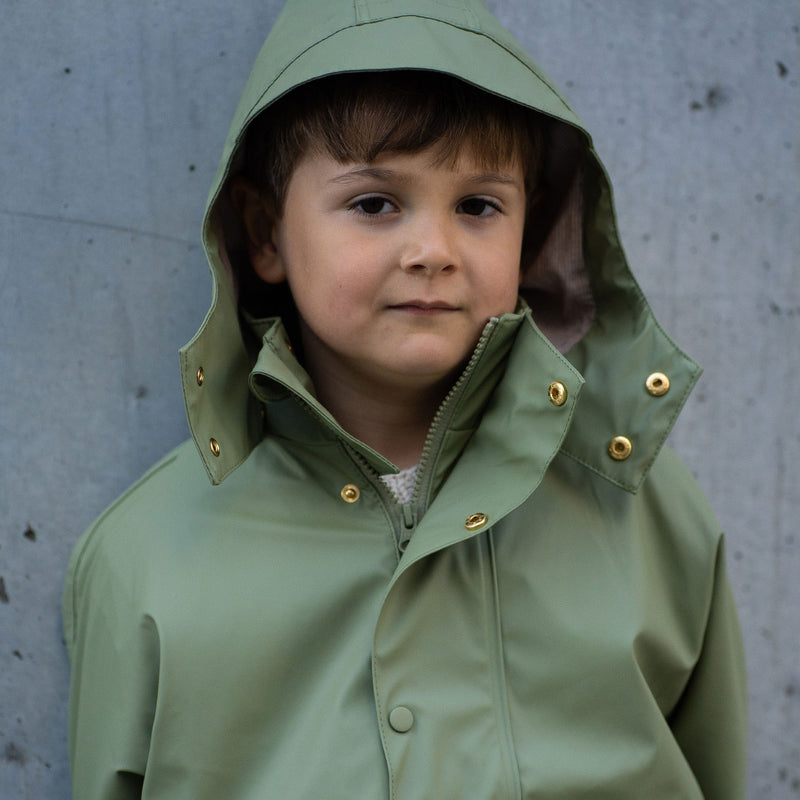 aarhus rain jacket palma - Grün