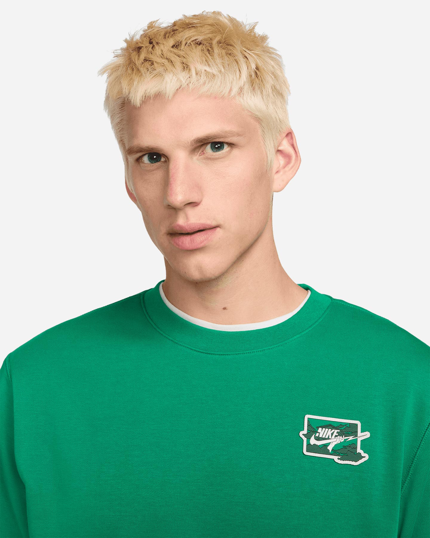 Felpa Nike Crew Club Bolt Gfx M FZ0764-365