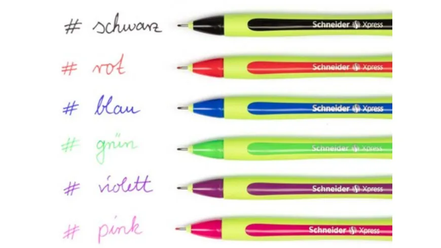 Schneider Fineliner Xpress  8mm farblich sortiert sortierte Farben