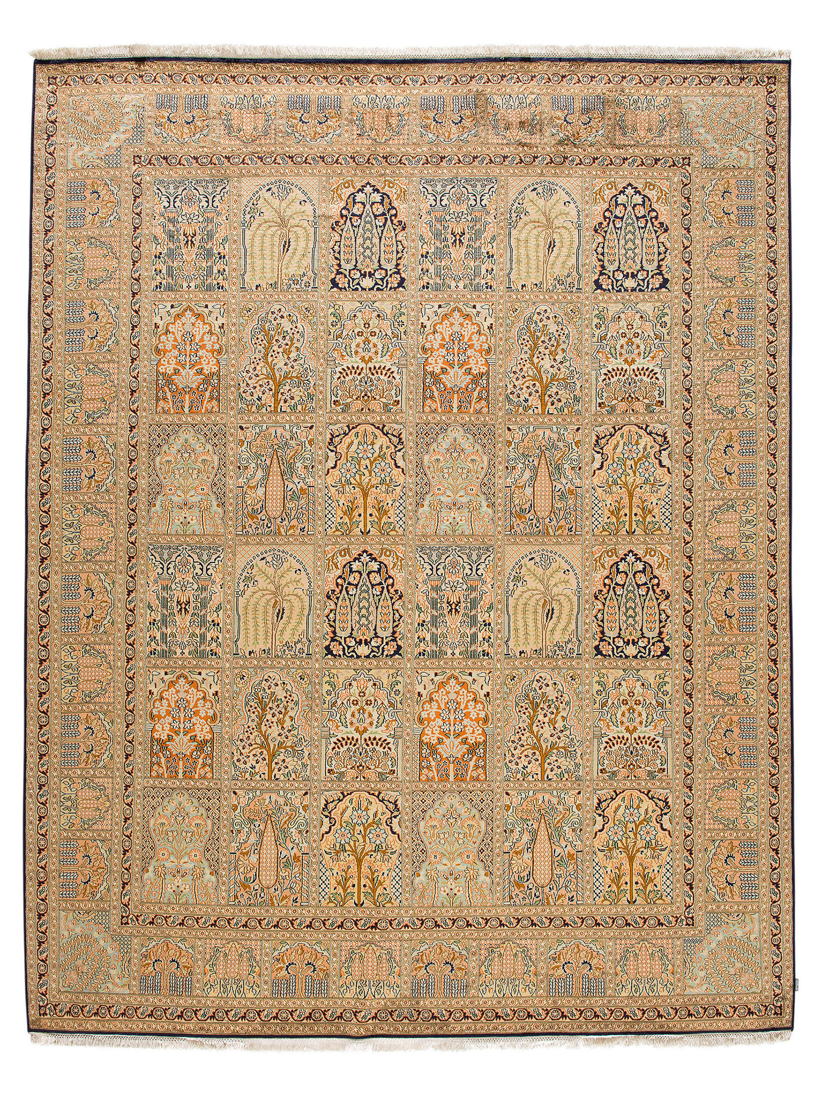 Kaschmir Seide 18/18 ca. 243 x 310 cm, Unikat / Einzelstück