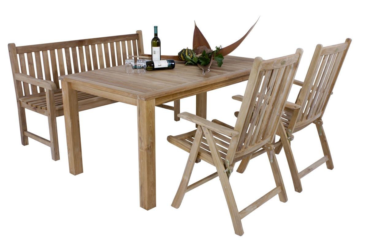 Garden Pleasure Harms Hochlehner SOLO,Teak,5-fach verstellbar