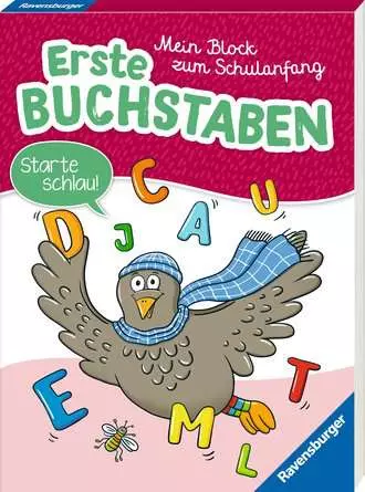 Mein Block zum Schulanfang: Erste Buchstaben