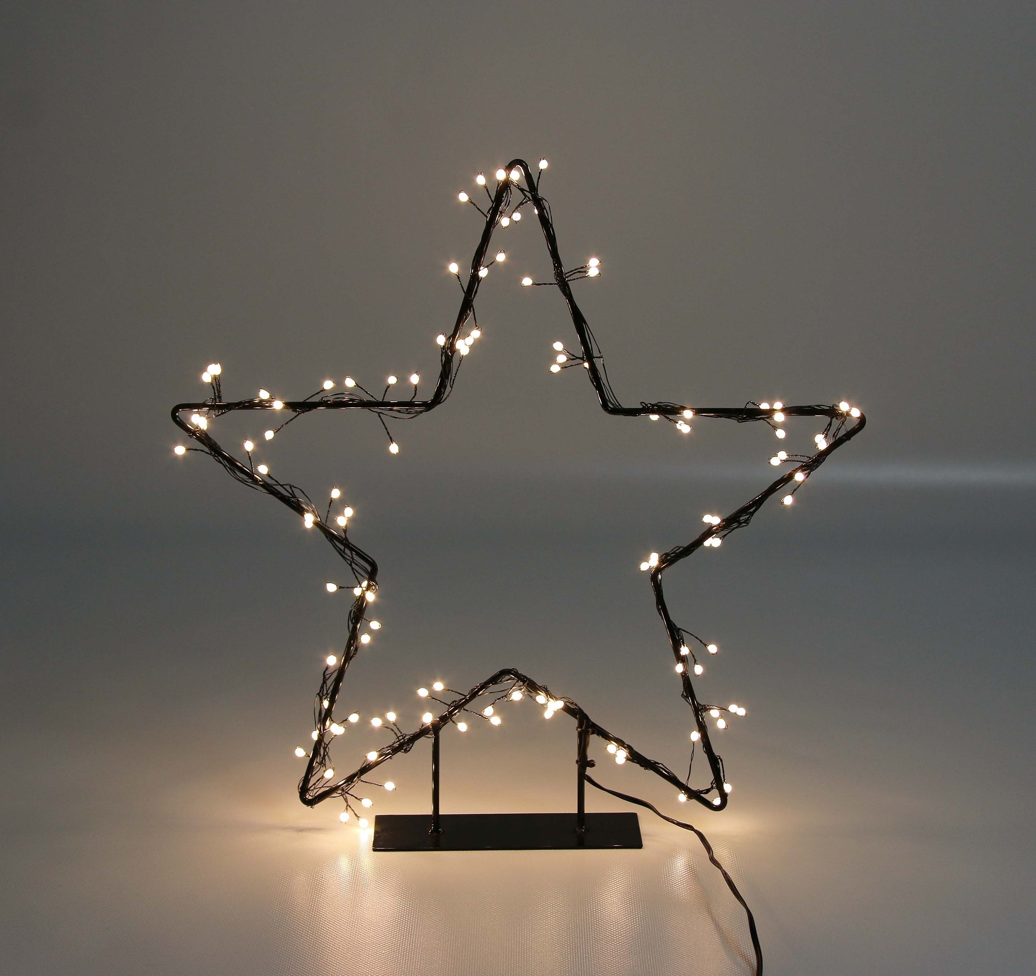 AM Design LED Stern, LED fest integriert, Warmweiß, Weihnachtsstern, Weihnachtsdeko aussen