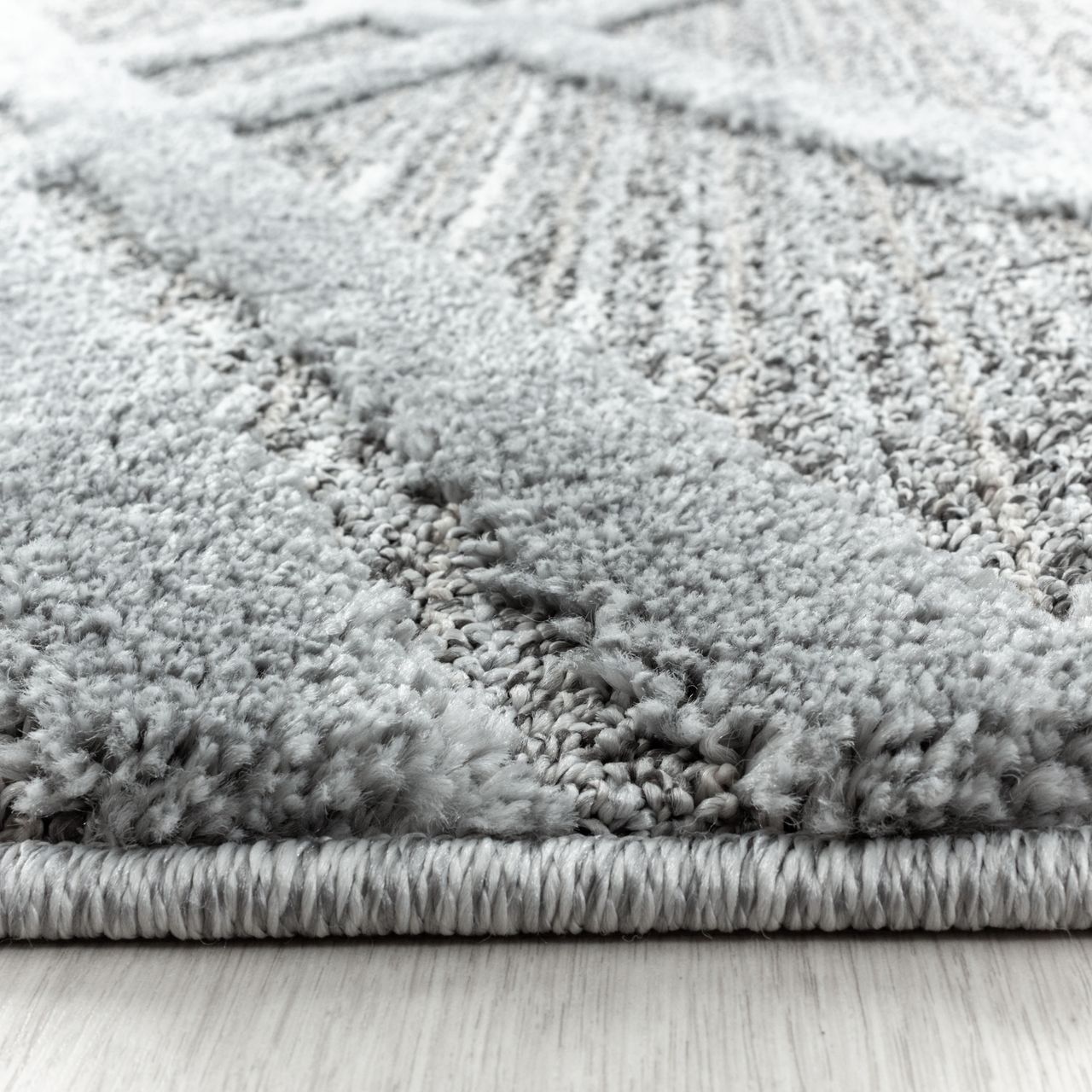 Ayyildiz Teppich, PISA 4706, GREY, 80 x 250 cm