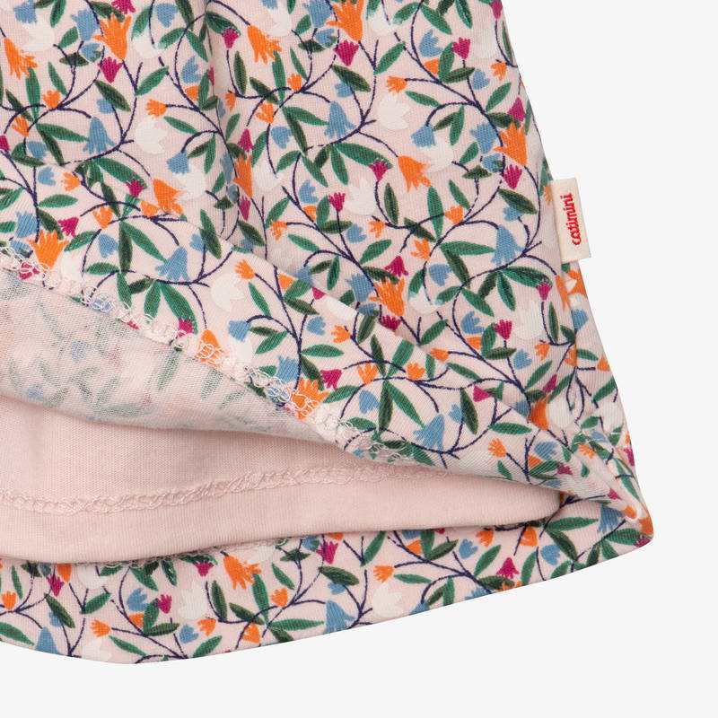 Robe bébé fille printanier pressions rose Catimini