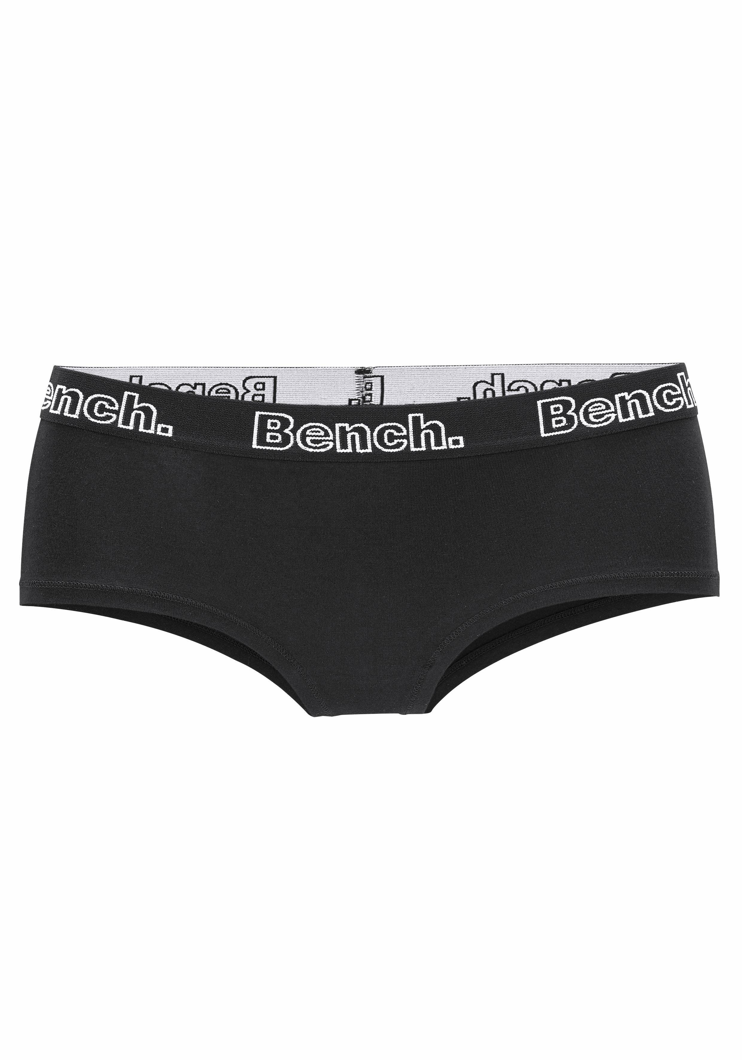 Bench. Panty (Packung, 3-St) mit schwarzem Logo Webbund
