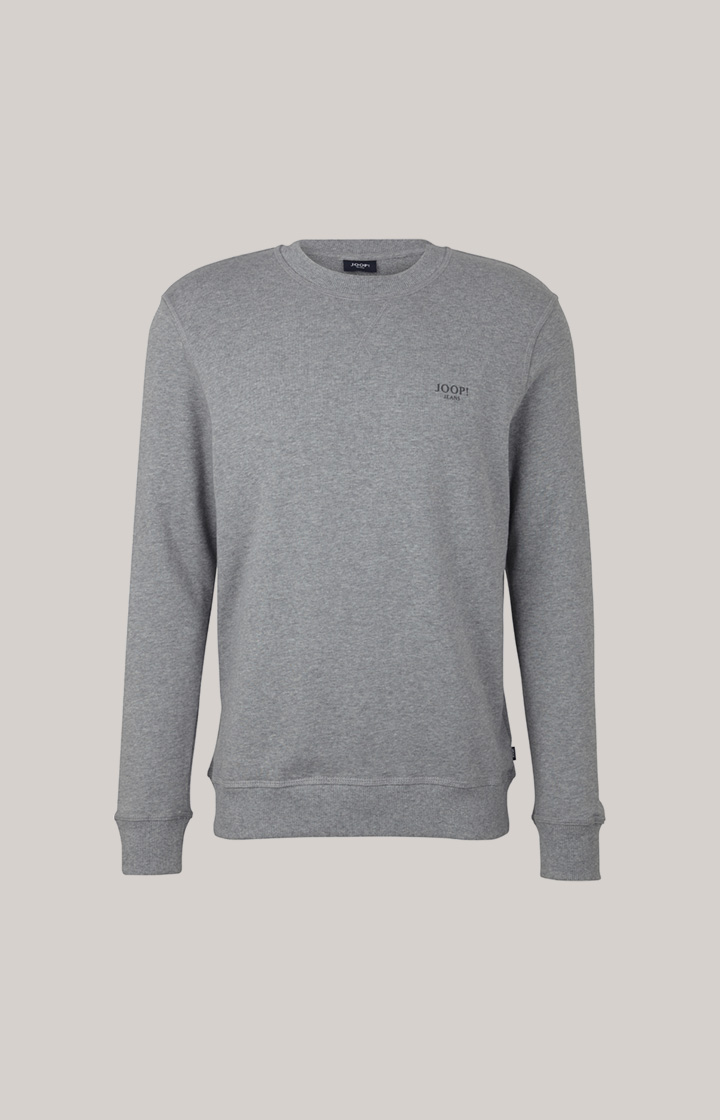 Sweatshirt Salazar in Grau meliert