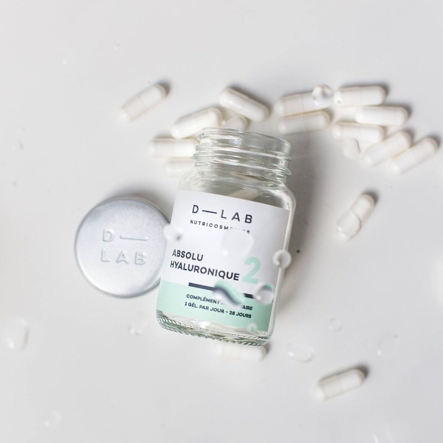 d-lab nutricosmetics Absolu Hyaluronique - 1 mois Complément Alimentaire Réhydratation profonde