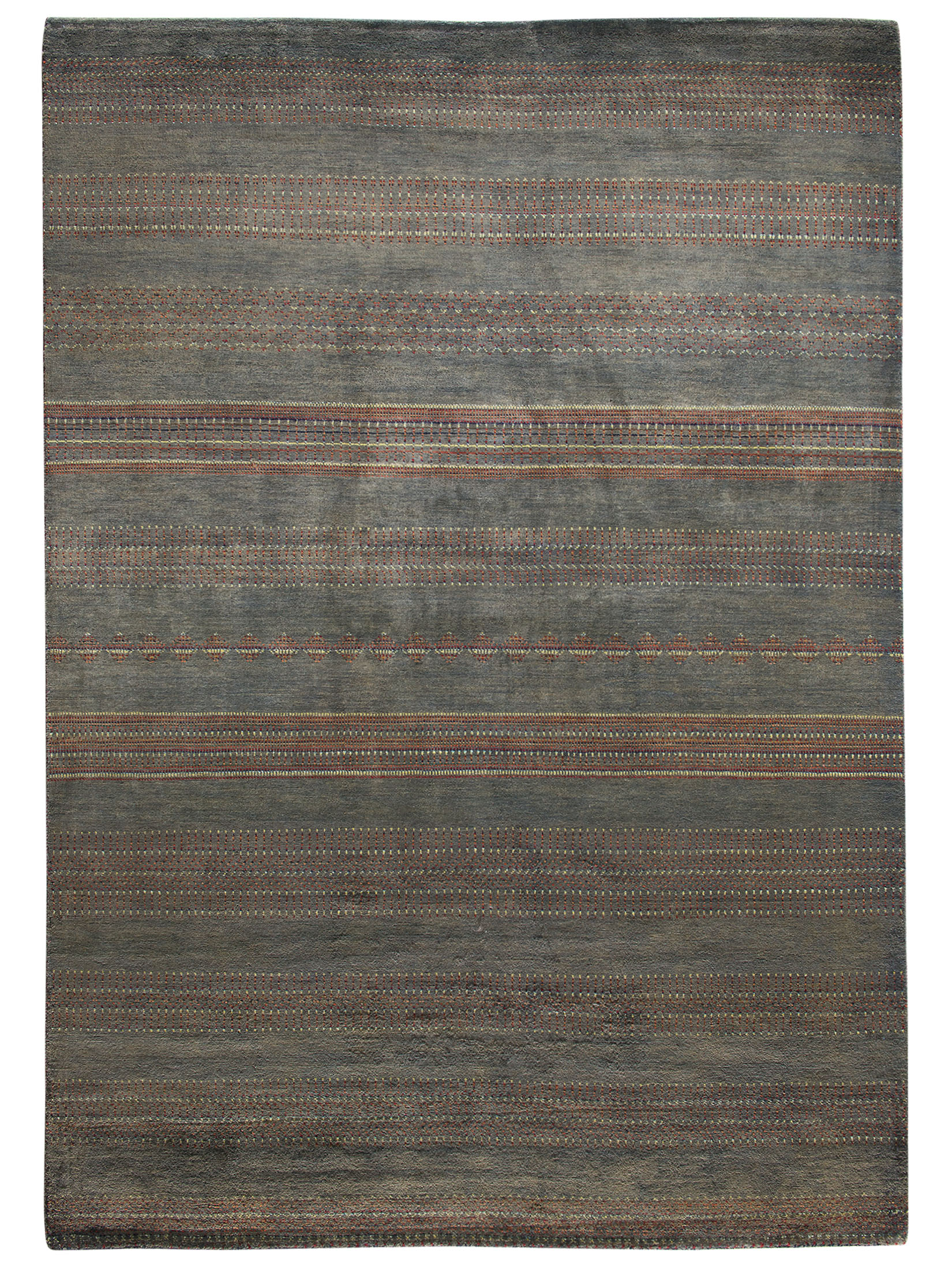 Contemporary Gabbeh ca. 207 x 294 cm, Unikat / Einzelstück
