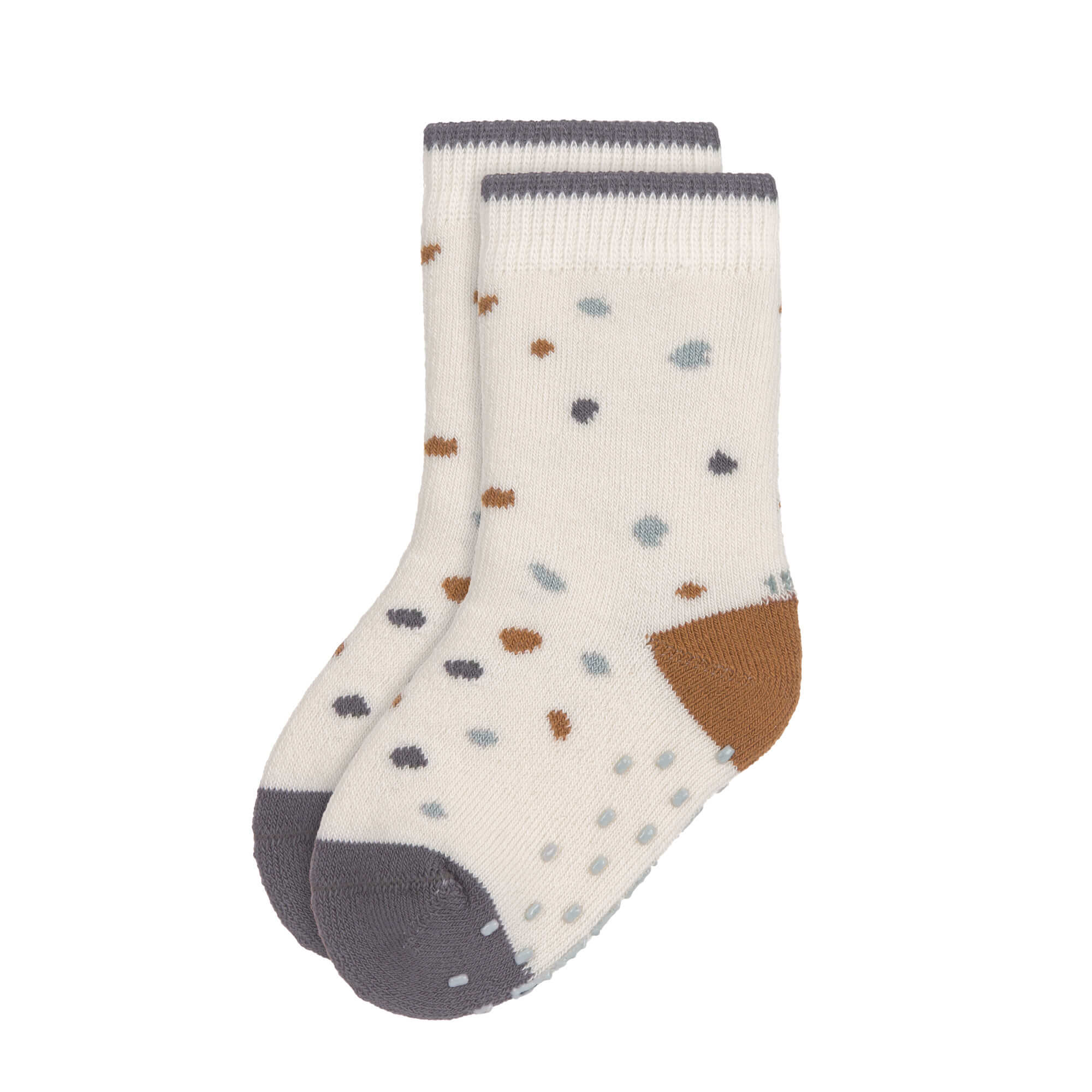 Kinder Antirutsch-Socken (2er-Set), Tiny Farmer Blau