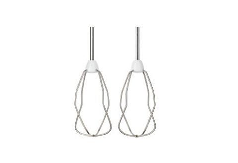 BOSCH Handmixer ErgoMixx MFQ36440, 450 W, 2 Rührbesen, 2 Edelstahl-Knethaken, Pürierstab, Becher